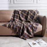 Plaid Throw Blanket
