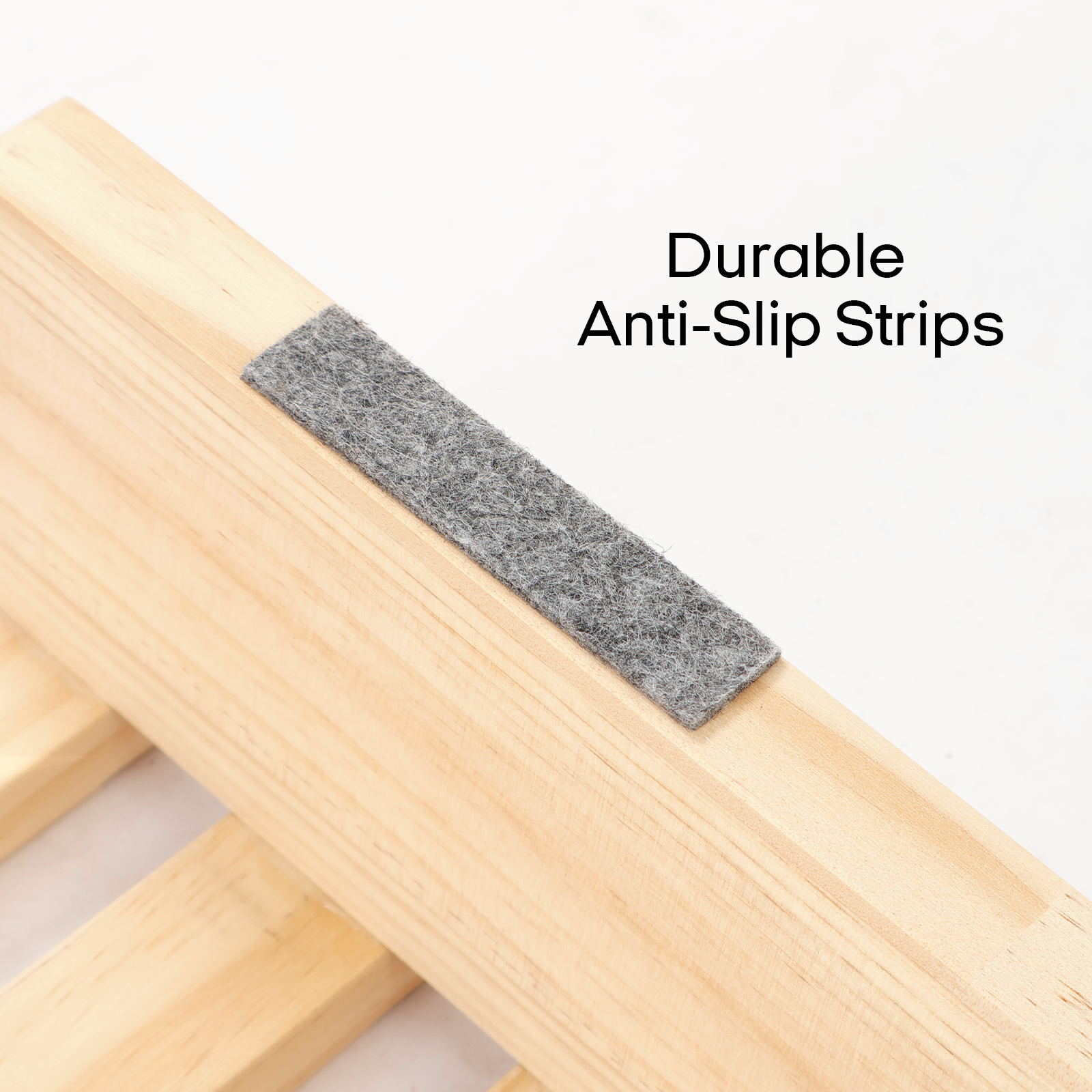 Natural Solid Wood Modular Bed Frame