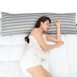 Cooling Body Pillow for Side Sleeper