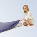 Cooling cover for floor mattress