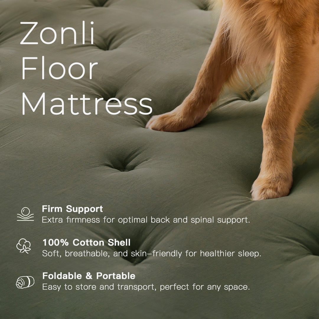 100% Organic Cotton Soft Floor Mattress