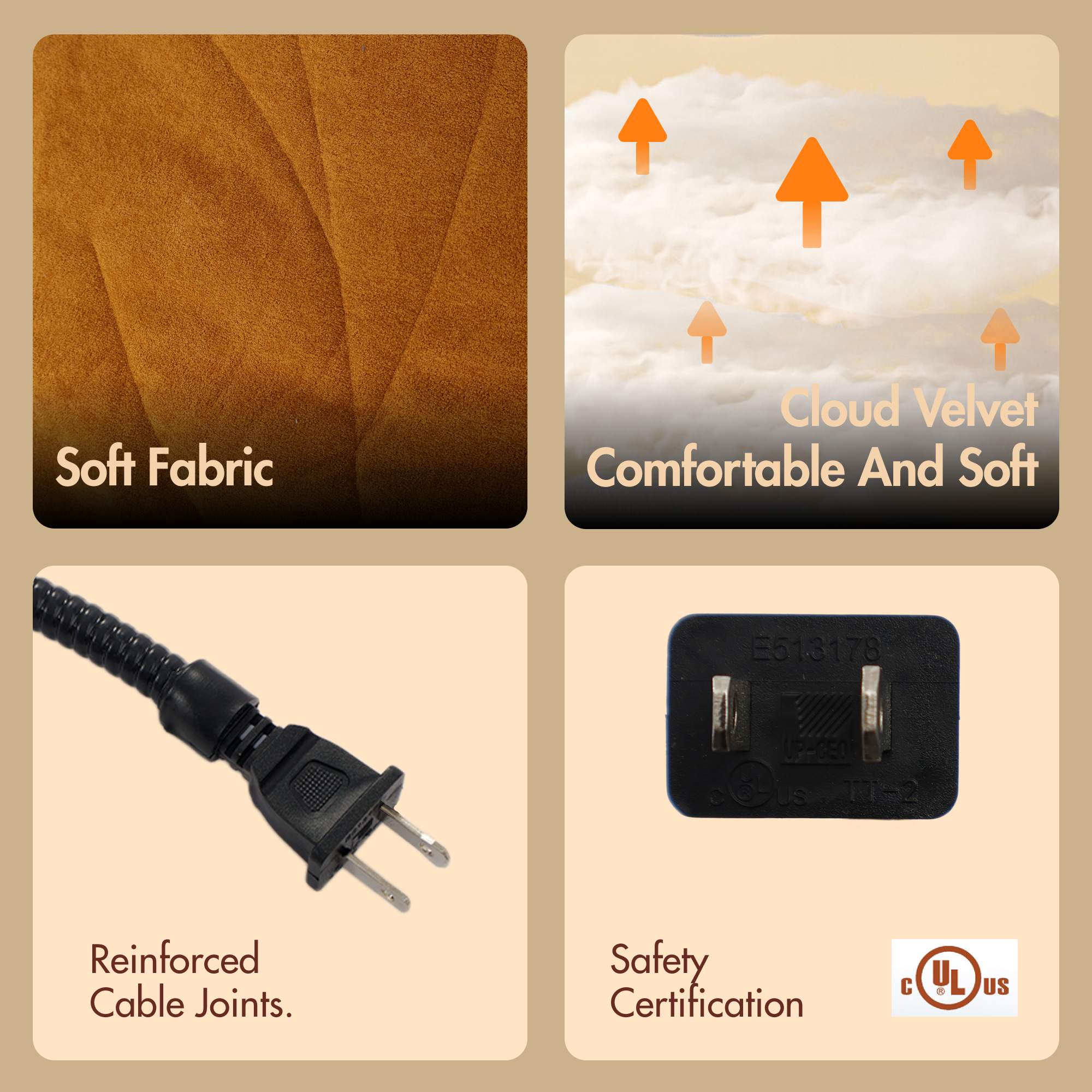 Maple Leaf-Shaped Pet Heating Mat