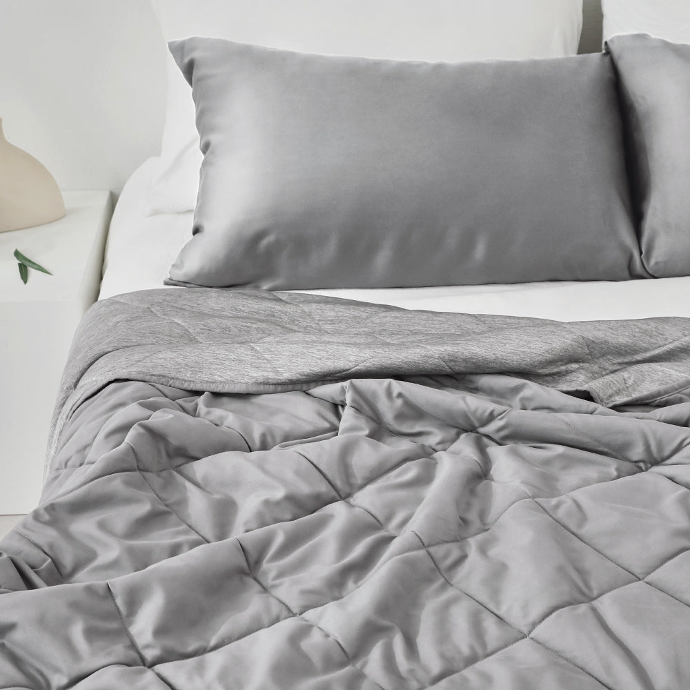 best cooling comforter-grey- zonli