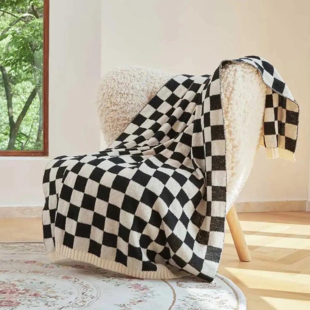 Checkerboard Throw Blanket