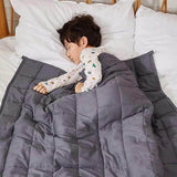 Grey Weighted Blanket For Kids