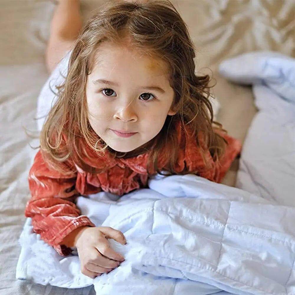 5 Lb and 10 Pound Weighted Blanket for Kids Zonli