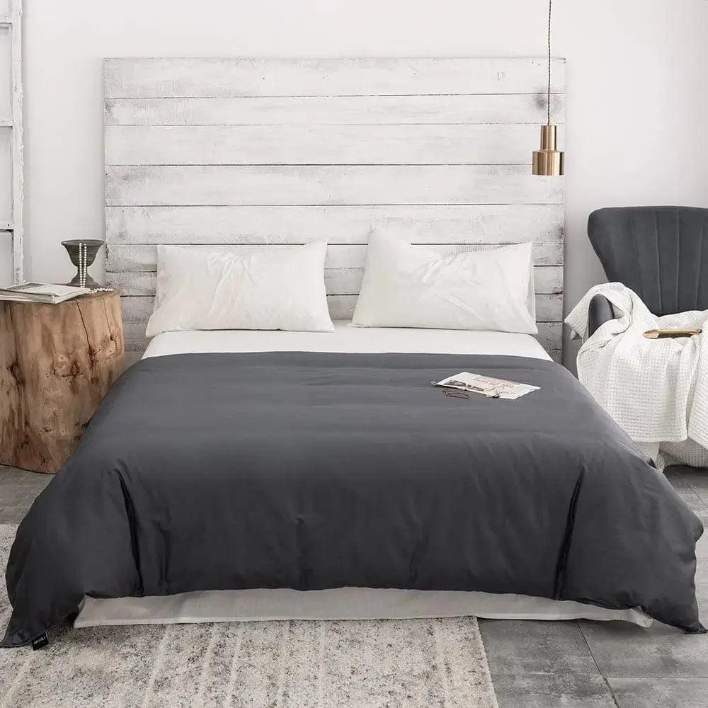 Grey Duvet Covers for Weighted Blankets Zonli