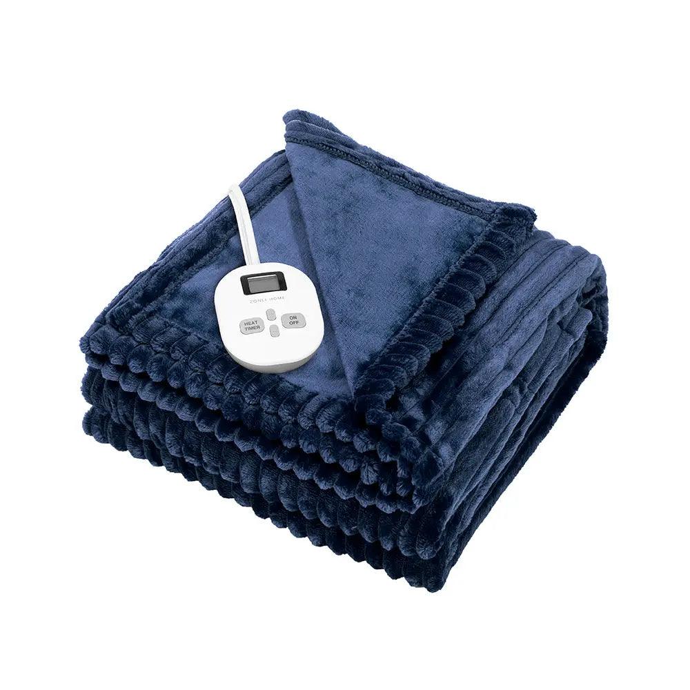 Full Size Heated Blanket-10 Heating Levels-12 Hours Auto ZonLi