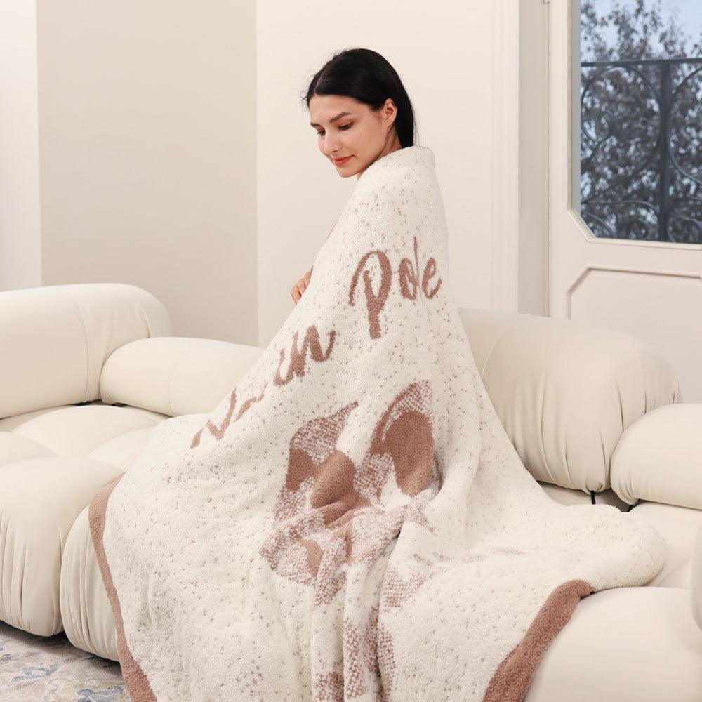 Penguin Pattern Soft Blanket