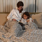 Cotton Weighted Blanket- Leopard Print ZonLi